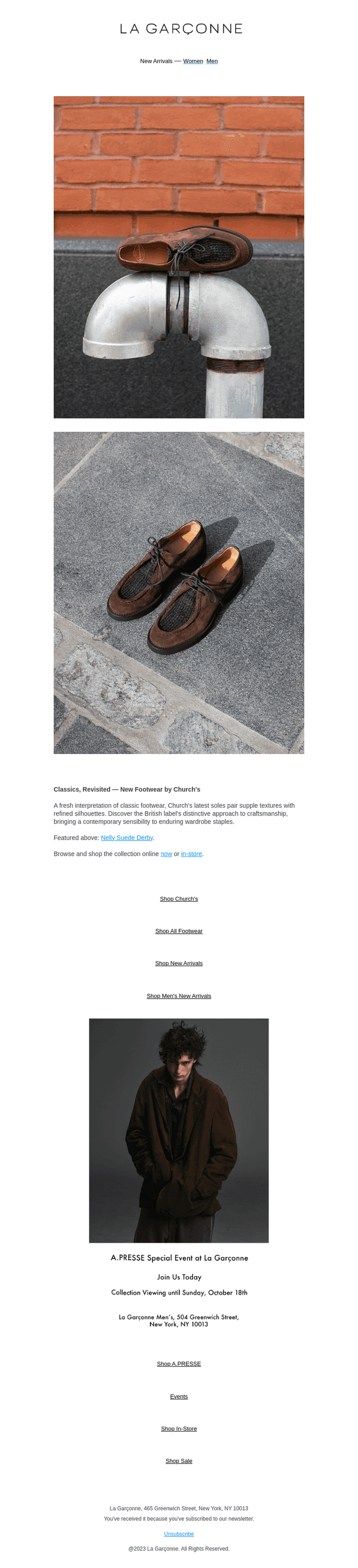 La GarAonne email from Wed, Oct 14, 2026