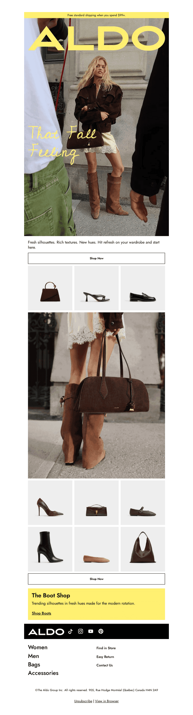 100+ new arrivals for fall
