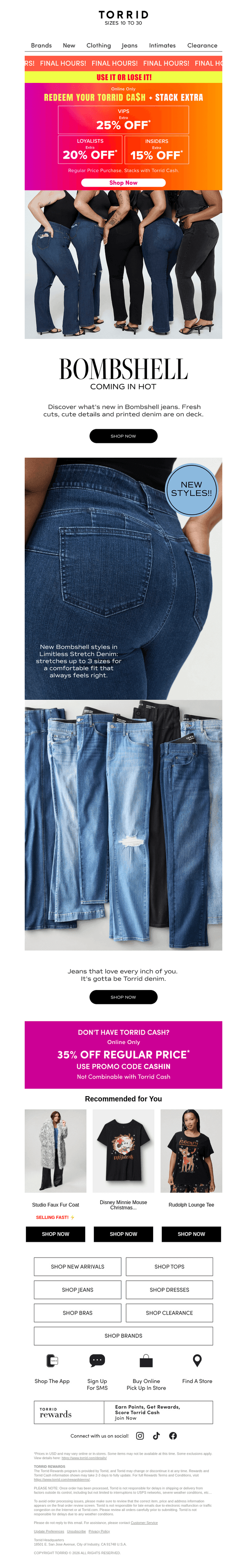 See what's new in our Bombshell Jeans