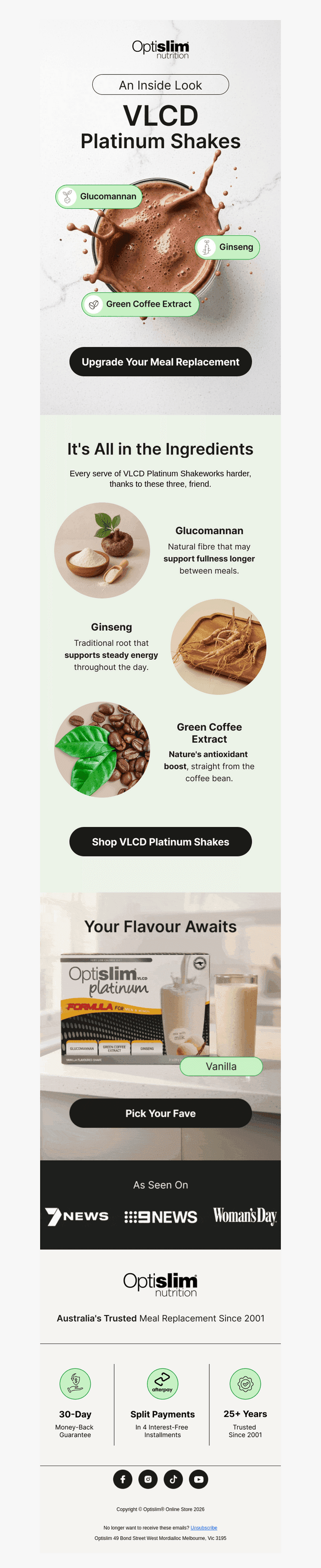 Optislim email from Wed, Oct 14, 2026