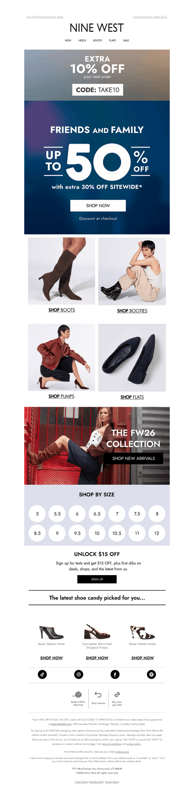 You're In! Up to 50% OFF SITEWIDE
