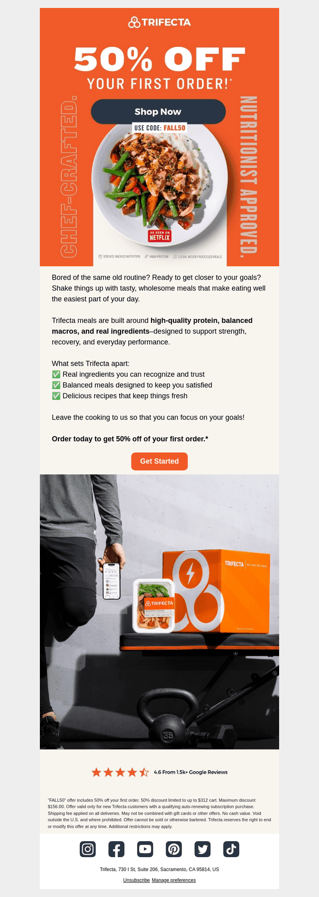 Trifecta email from Wed, Oct 14, 2026