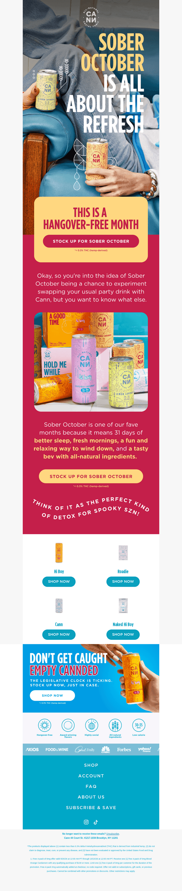 sober oct but make it social 🥳