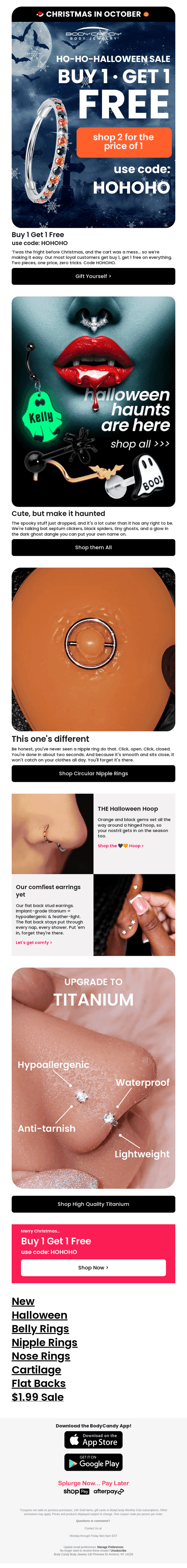 BodyCandy email from Thu, Oct 15, 2026