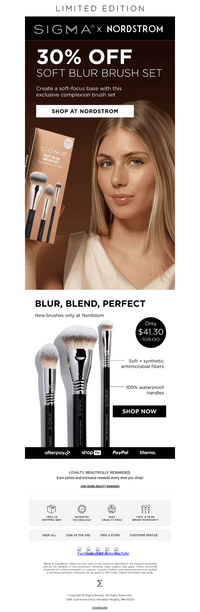 Get 3 NEW Sigma Brushes for Only $41 👀