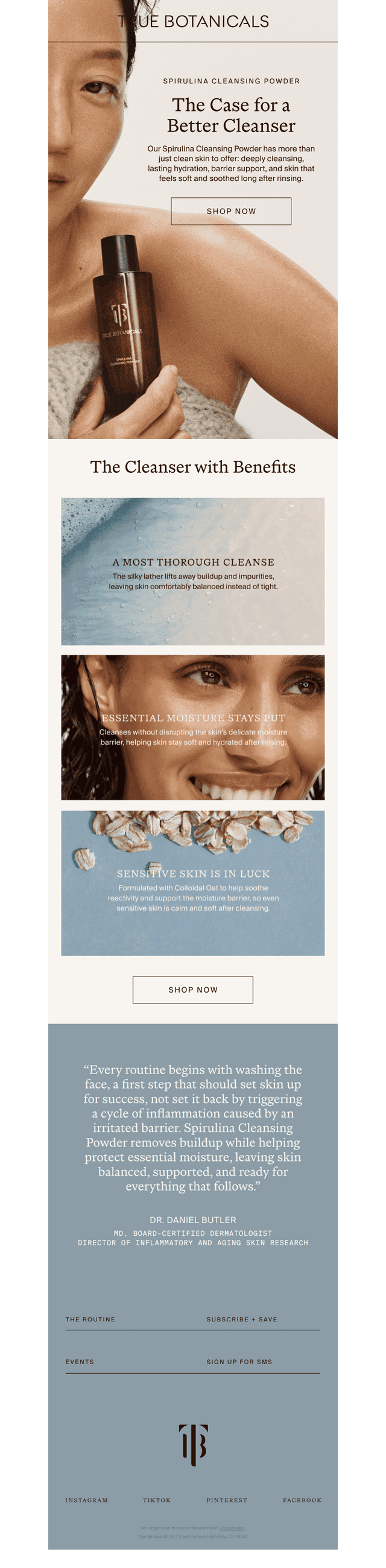 The Cleanser with Benefits