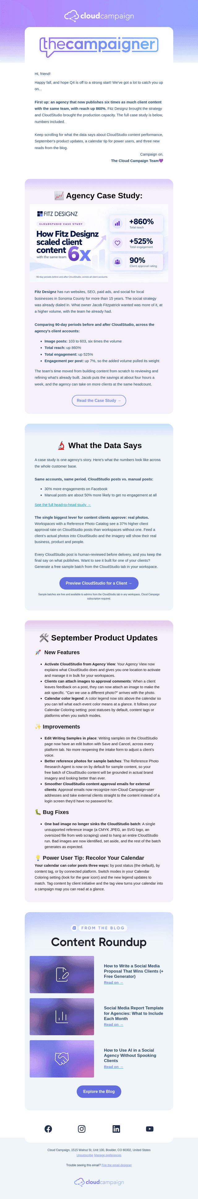 Cloud Campaign email from Thu, Oct 15, 2026