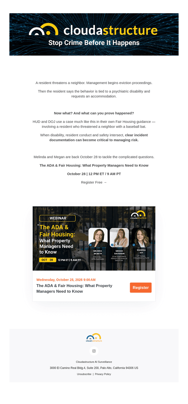 Eventbrite email from Fri, Oct 16, 2026