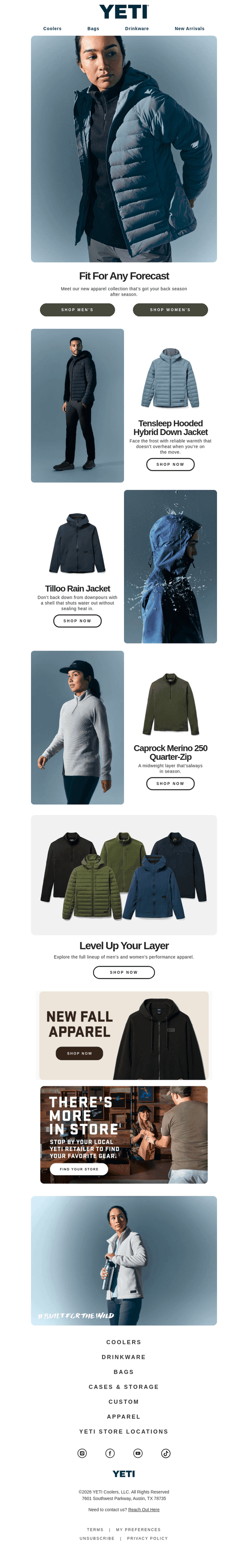 YETI email from Fri, Oct 16, 2026