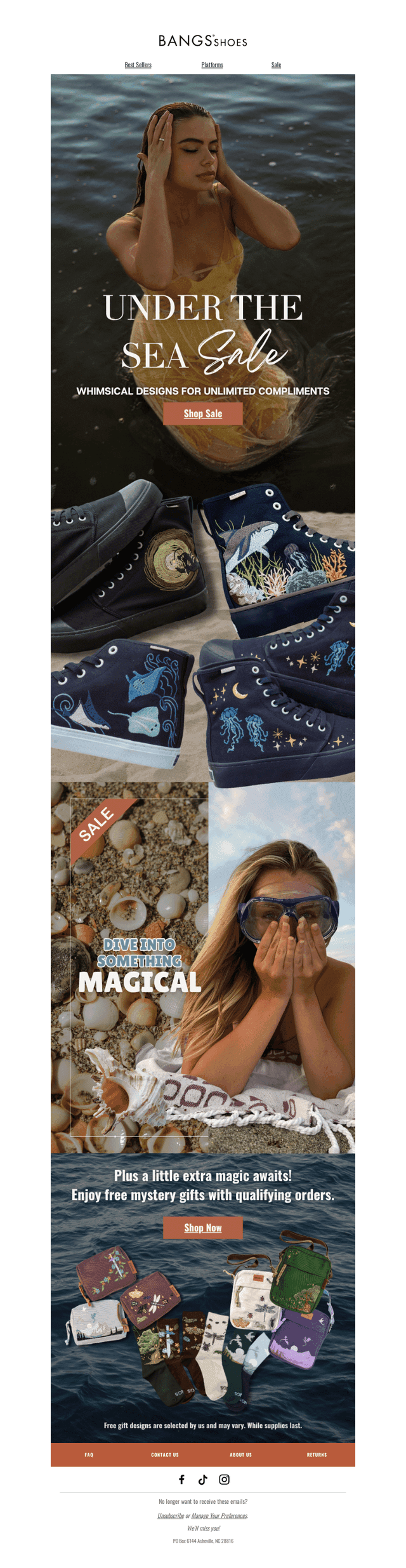 BANGS Shoes email from Fri, Oct 16, 2026