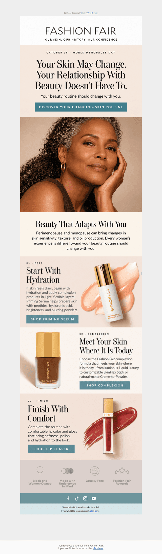 When Your Skin Changes, Your Routine Can Too​