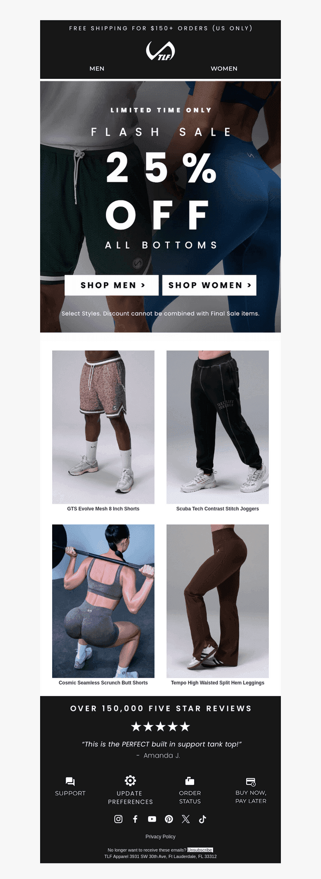 TLF Apparel email from Fri, Oct 16, 2026