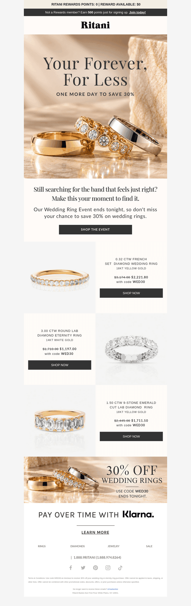 Ritani email from Sat, Oct 17, 2026
