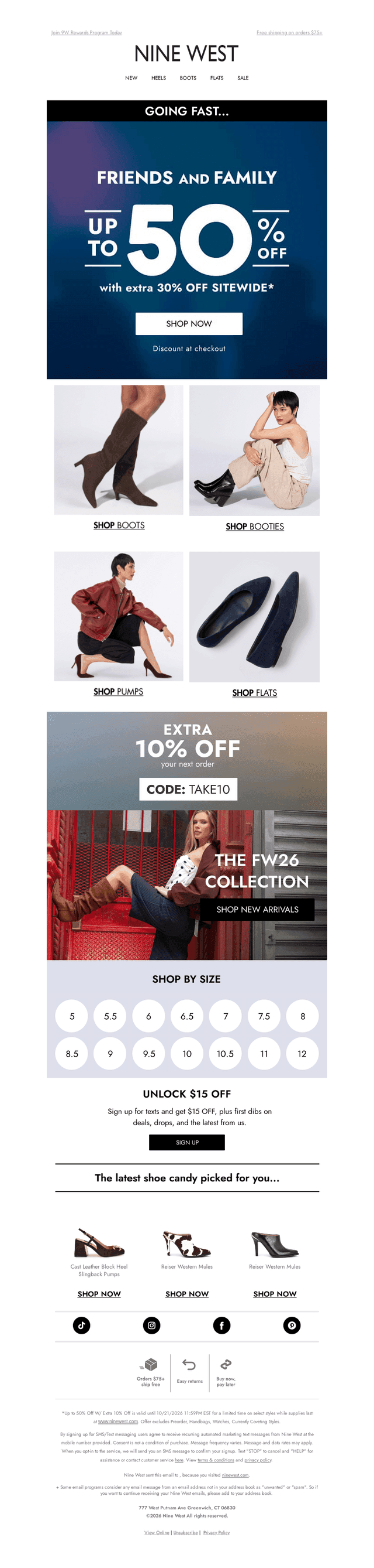 EXTRA 30% OFF: Boots👏Pumps👏 Flats & More