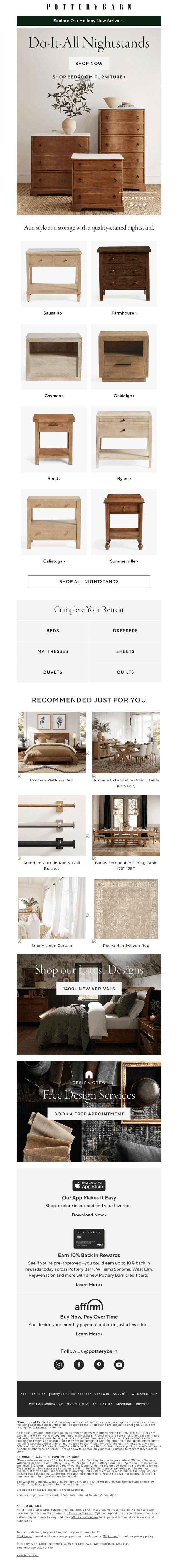 Nightstands that add storage & style
