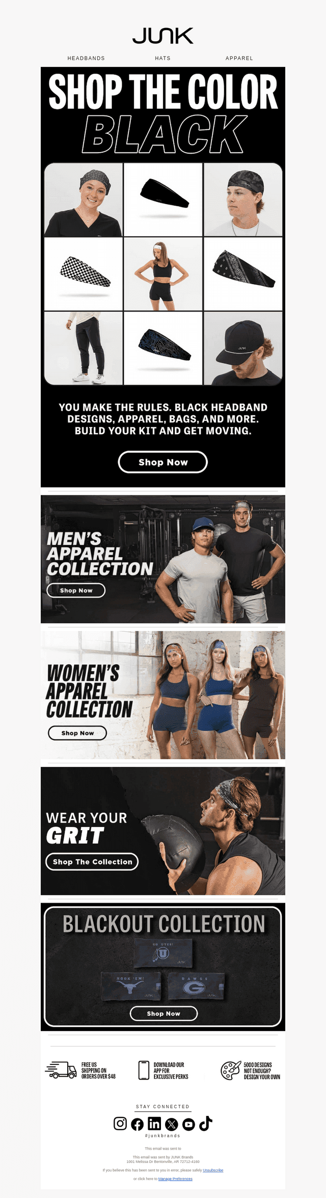 Black Gear for Every Occasion