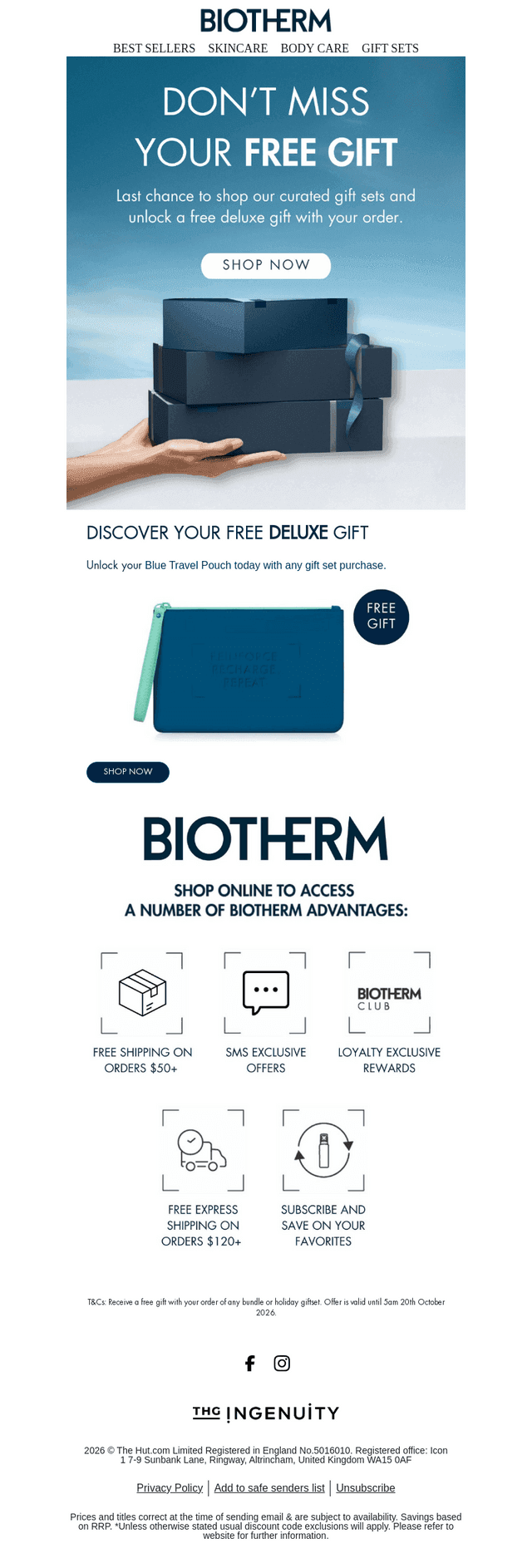 Biotherm email from Sun, Oct 18, 2026