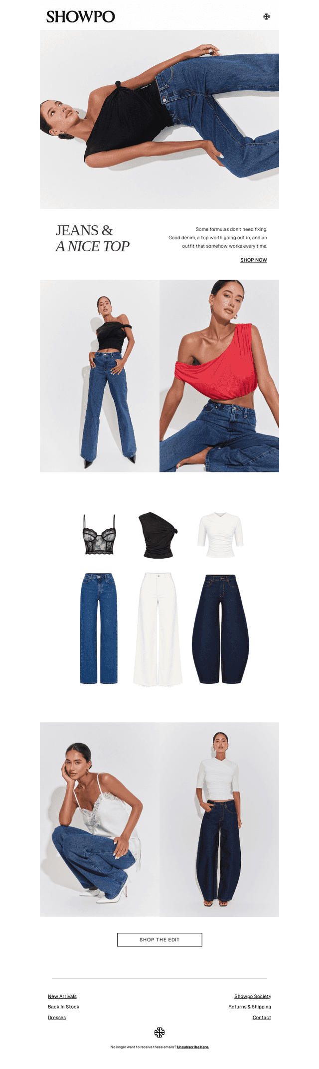 Jeans and a Nice Top?