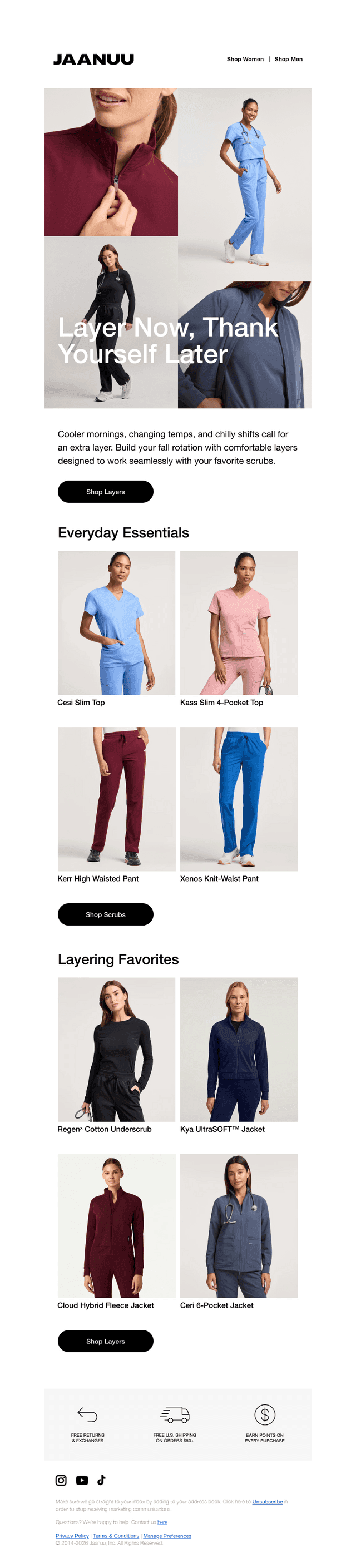 Layer Now, Thank Yourself Later