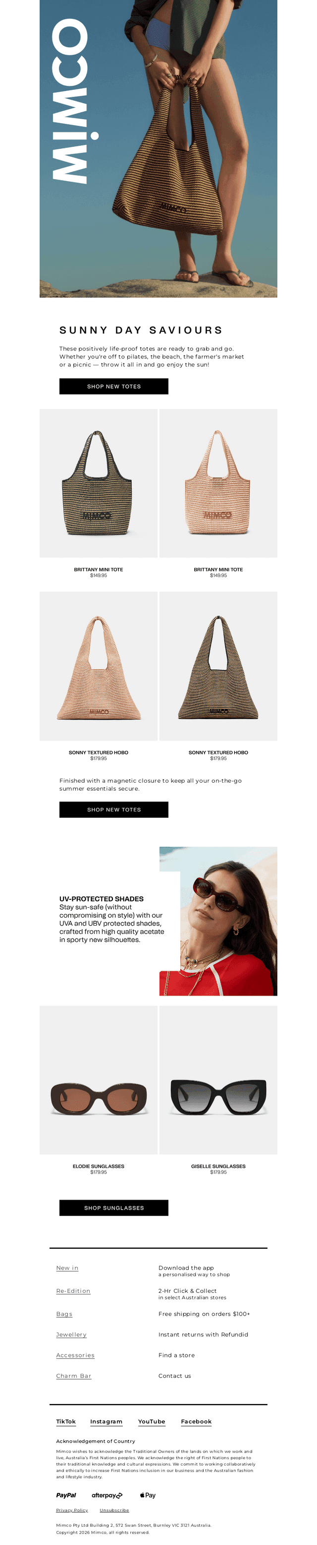Mim Co email from Mon, Oct 19, 2026