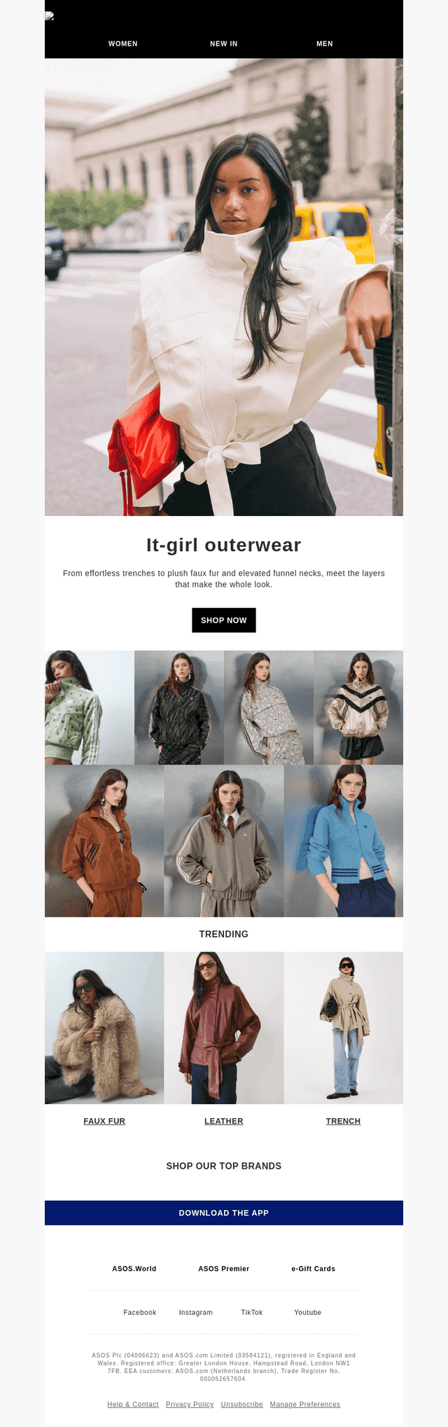 ASOS email from Tue, Oct 20, 2026