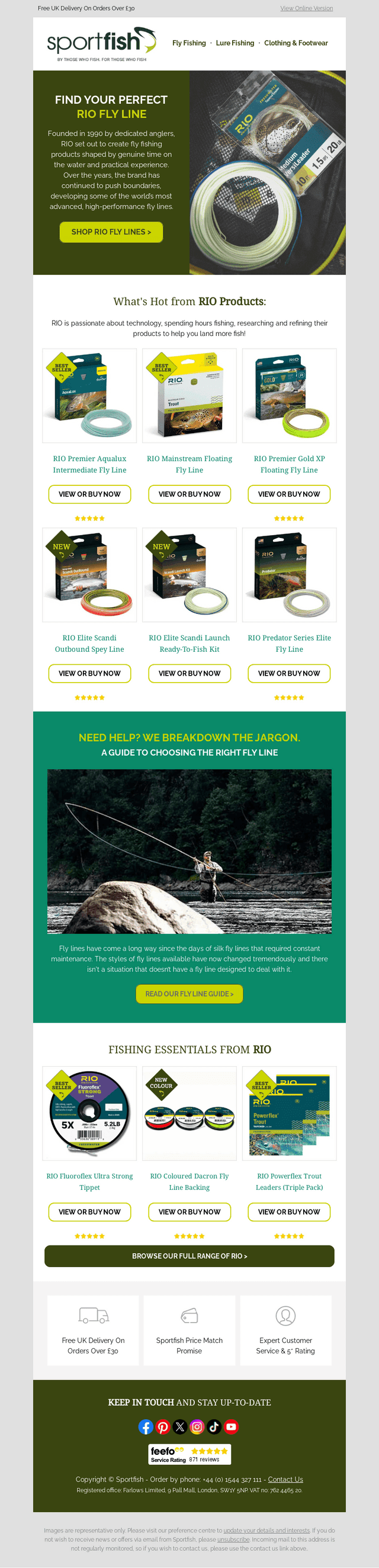 Sportfish email from Tue, Oct 20, 2026
