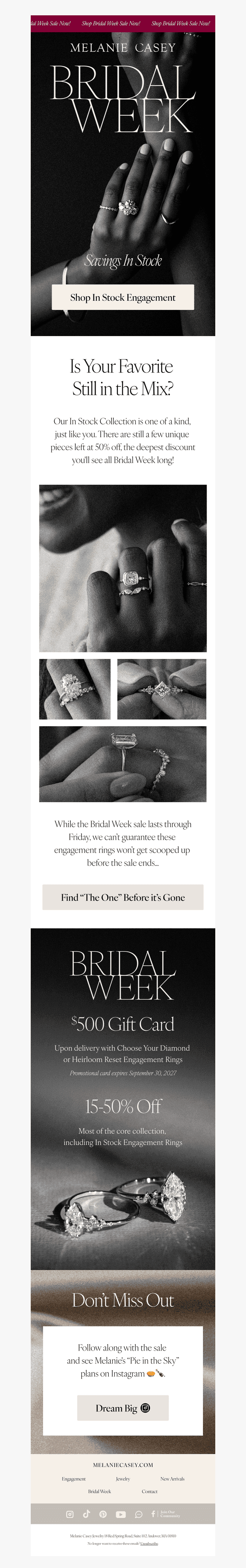 💎PSA: In Stock While Supplies Last!
