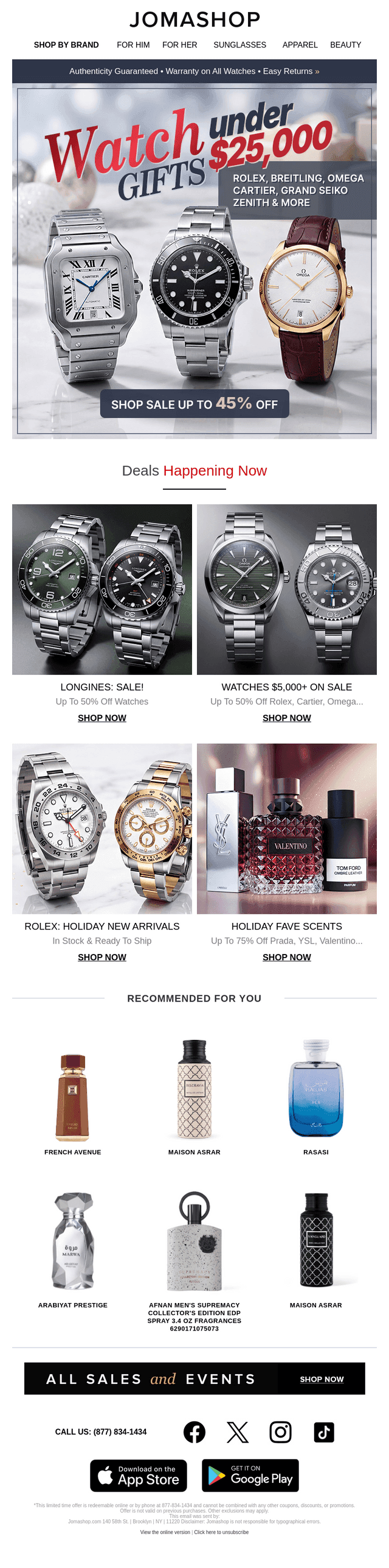 Best Watches $25,000+