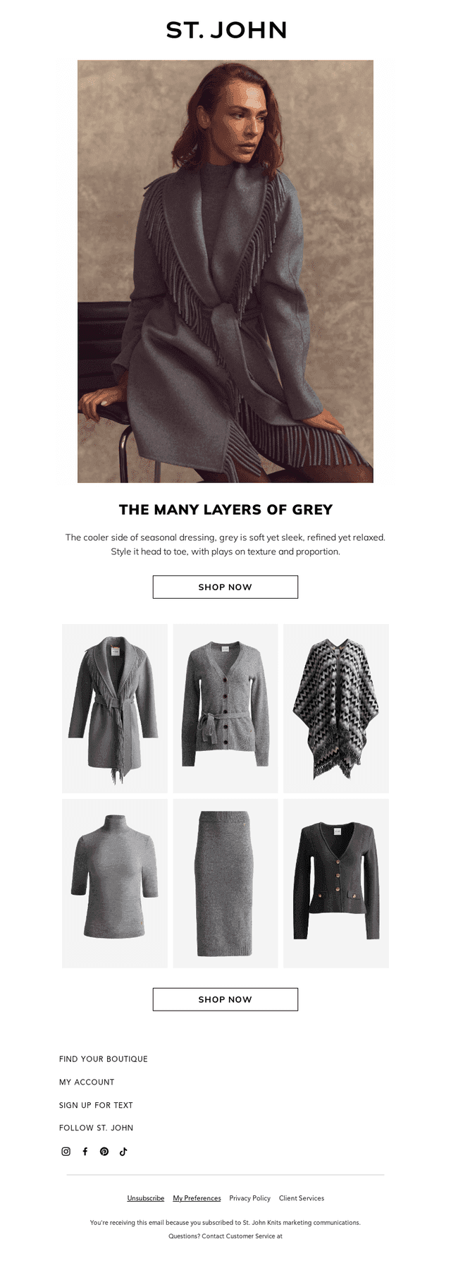 Tonal Statements in Grey