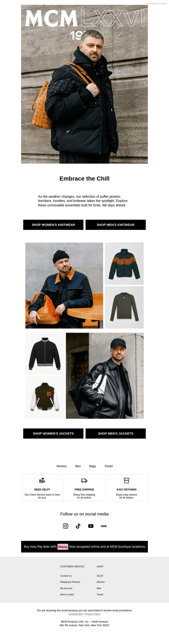 MCM email from Tue, Oct 20, 2026