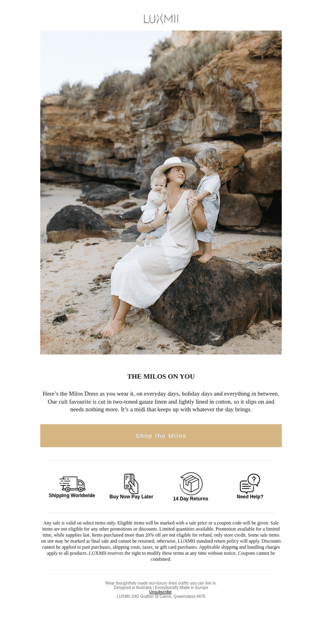 LUXMII email from Wed, Oct 21, 2026