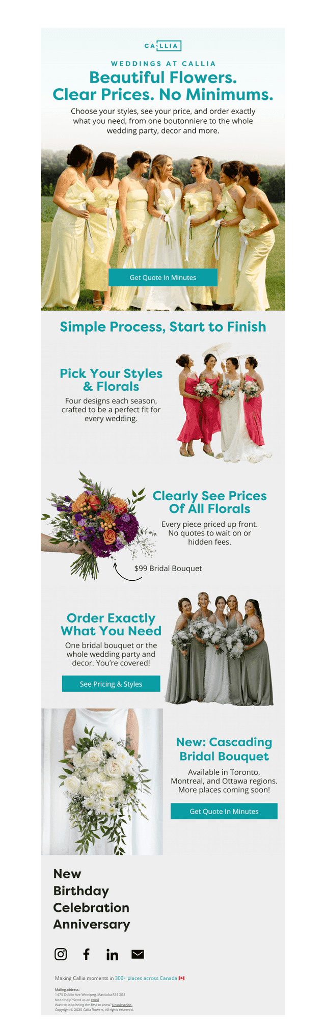 Callia Flowers email from Wed, Oct 21, 2026