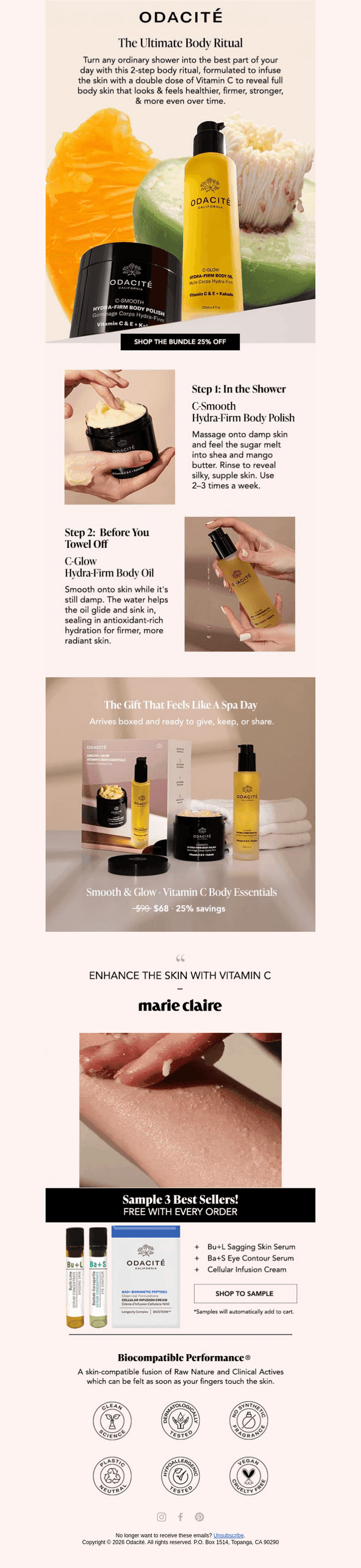 Odacité email from Wed, Oct 21, 2026