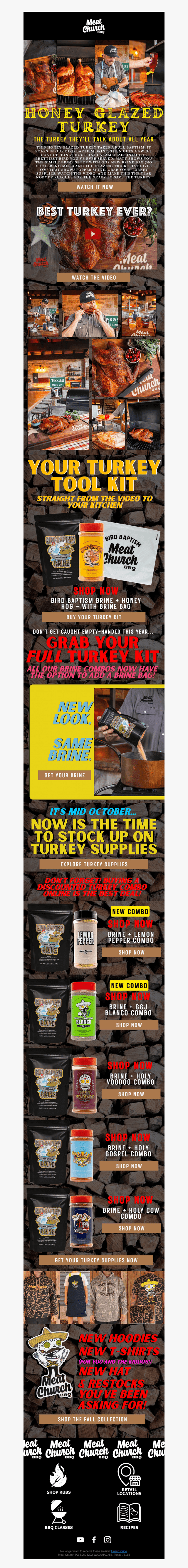 Meat Church BBQ email from Wed, Oct 21, 2026