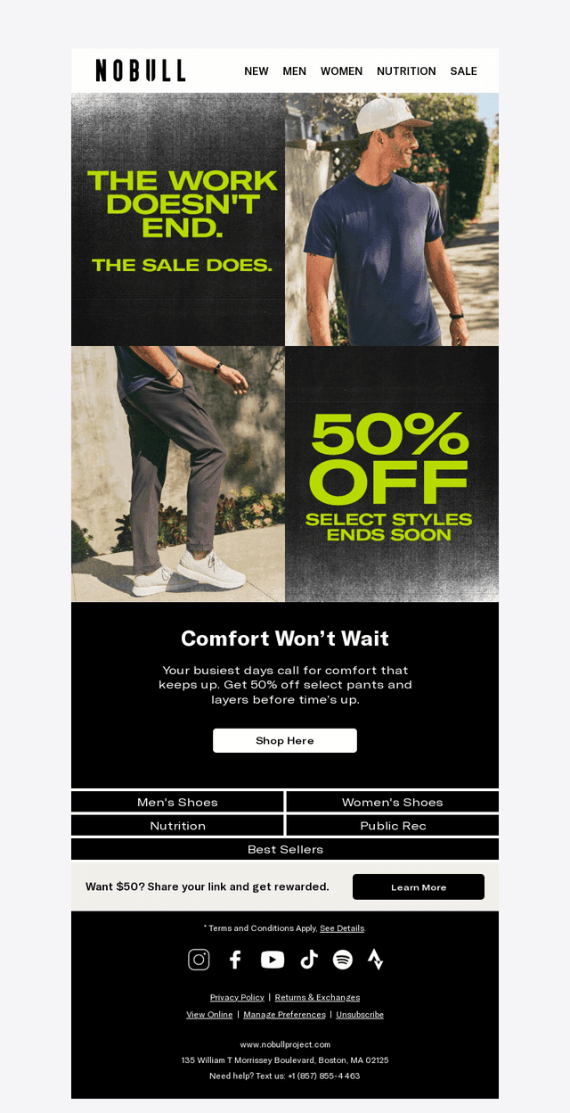NOBULL email from Wed, Oct 21, 2026