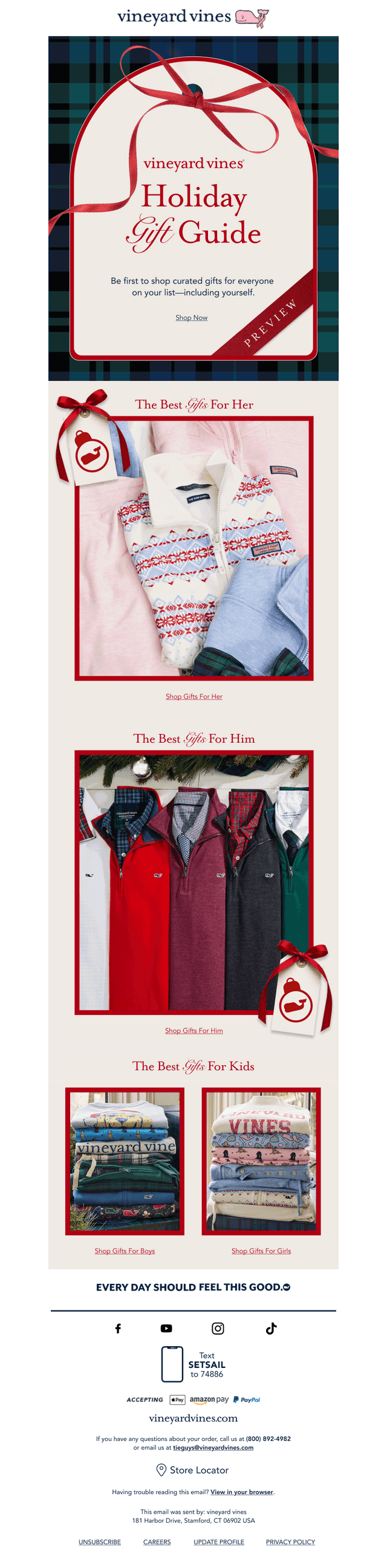 Vineyard Vines email from Thu, Oct 22, 2026
