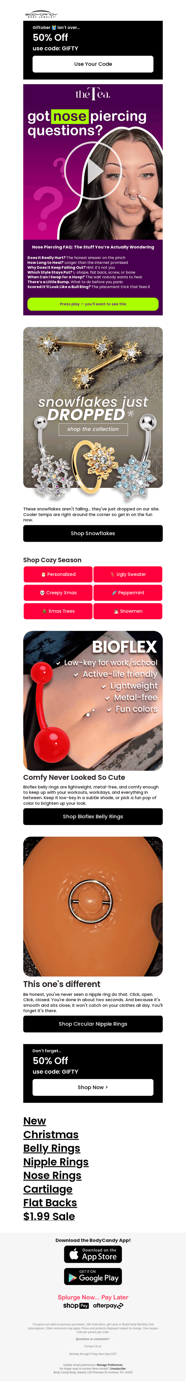 BodyCandy email from Thu, Oct 22, 2026