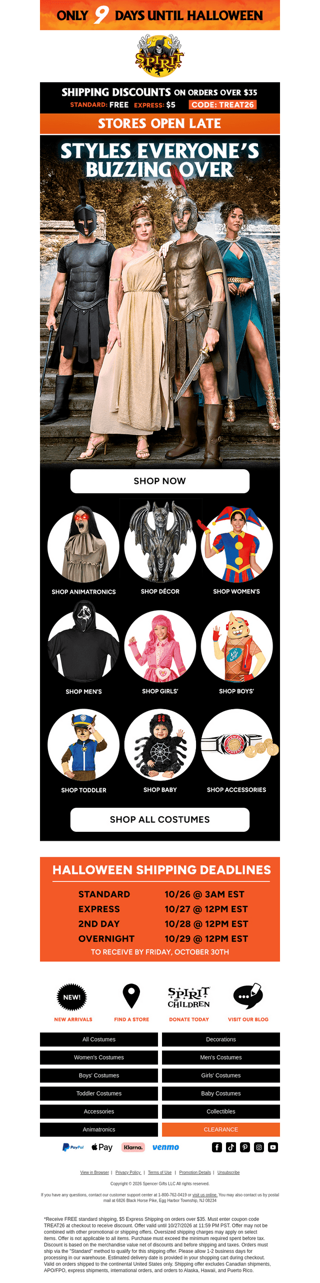 Got your Halloween costume? 👀