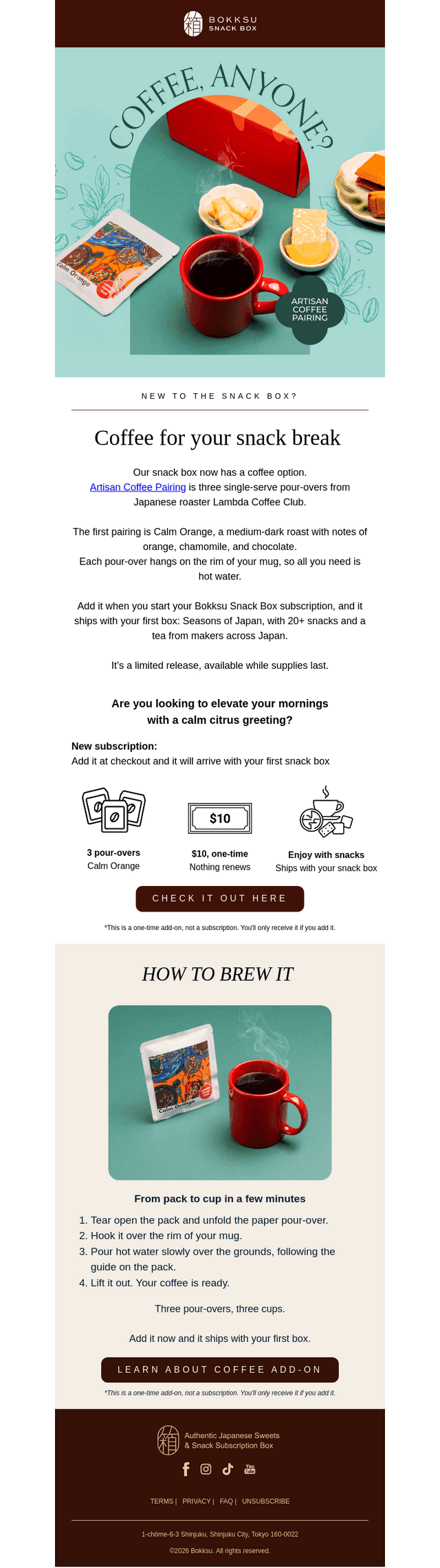 Bokksu email from Thu, Oct 22, 2026