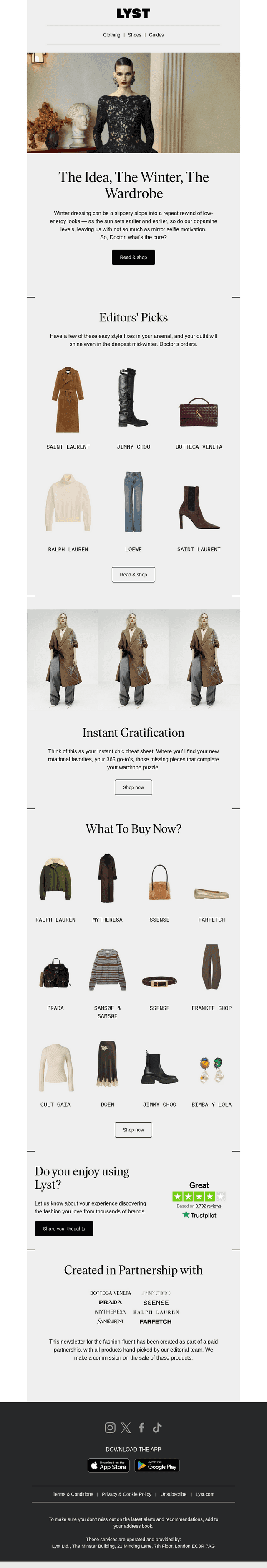 Lyst email from Thu, Oct 22, 2026