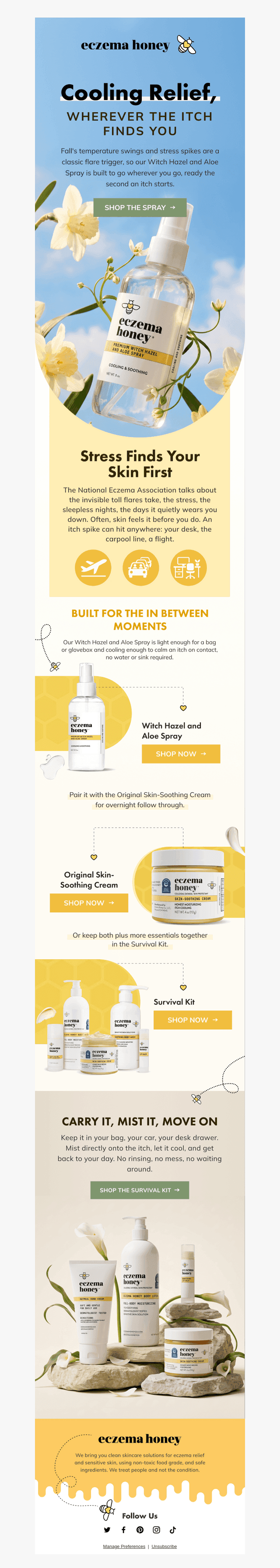 Eczema Honey Co email from Thu, Oct 22, 2026