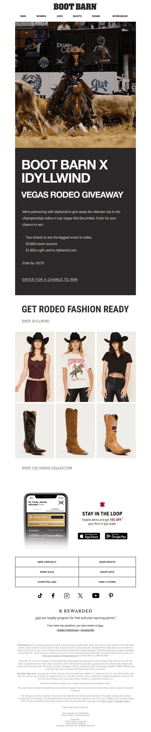 The Ultimate Vegas Rodeo Giveaway