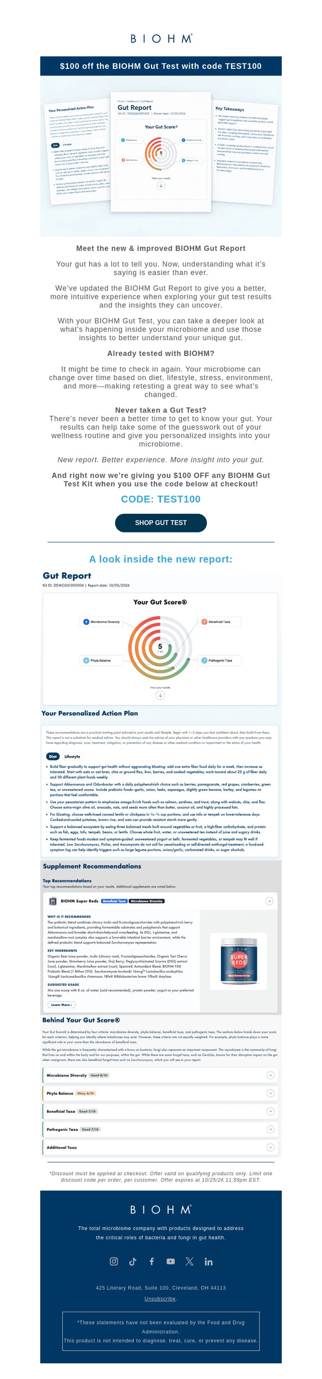 BIOHM Health email from Thu, Oct 22, 2026