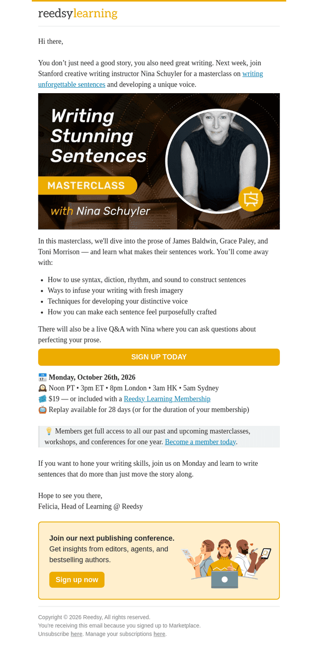 Tokened email from Thu, Oct 22, 2026
