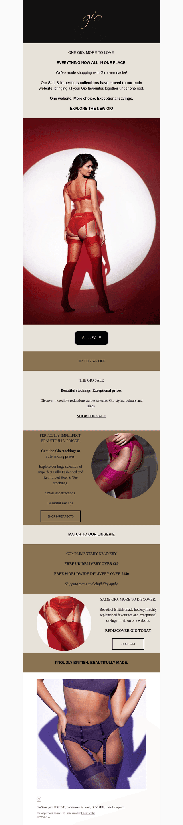Gio Stockings email from Thu, Oct 22, 2026