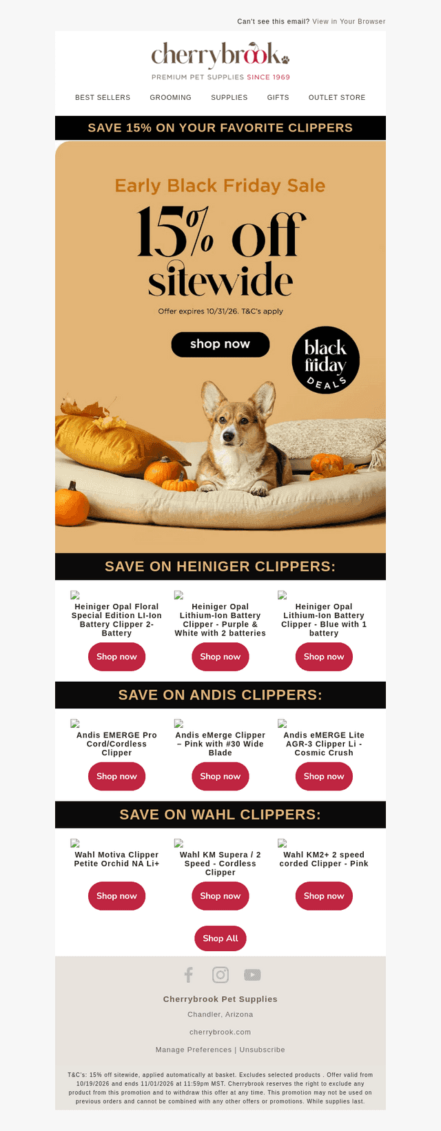 Save 15% On Your Favorite Clippers 🤩