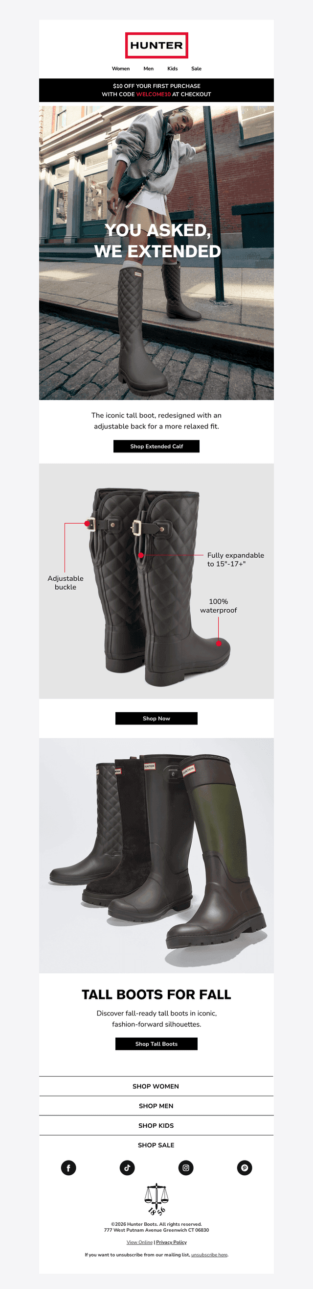 Adjustable Calf Sizes Just Arrived