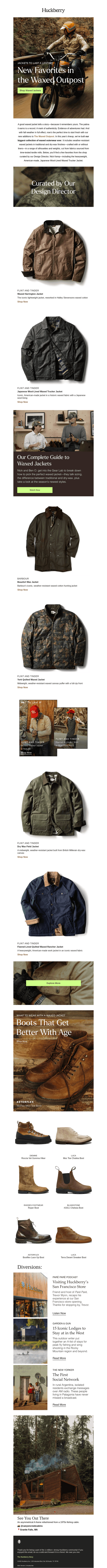 Huckberry email from Fri, Oct 23, 2026