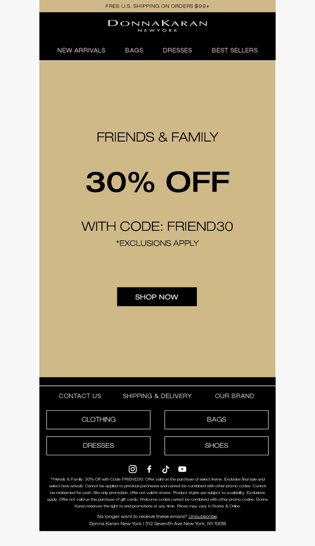 Donna Karan email from Fri, Oct 23, 2026