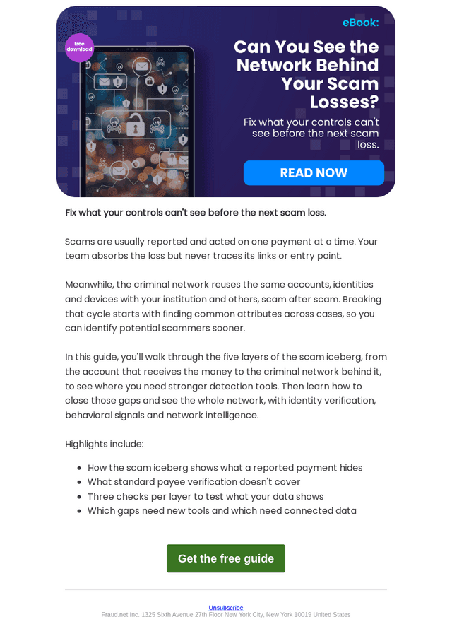 Fraud.net email from Fri, Oct 23, 2026